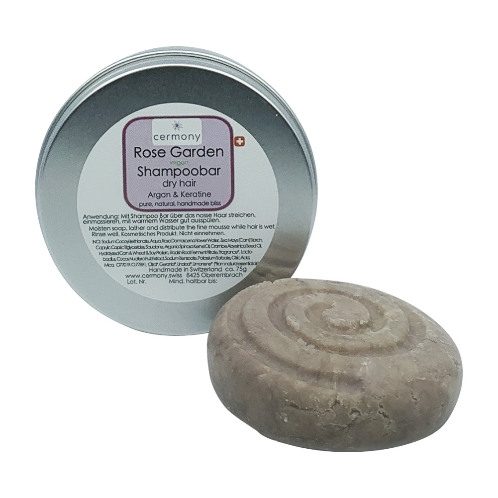 Shampoobar Rose Garden - Trockenes Haar / Dry Hair